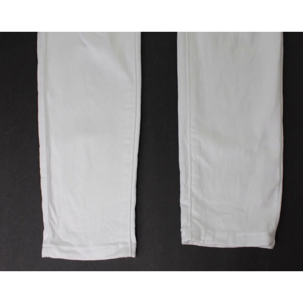NEW KanCan Destroyed White Stretch Skinny Jeans 24 / 0 - Picture 8 of 12